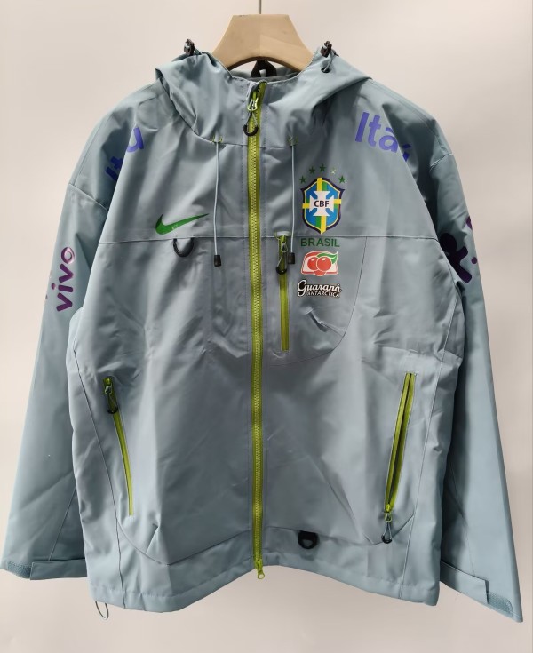 2026 Brazil New Pattern Windbreaker