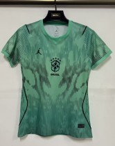 2026 Brazil Green GoalKeeper Women Fans Soccer Jersey (女)