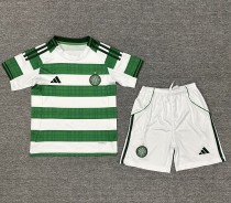 25-26 Celtic Home Kids Soccer Jersey