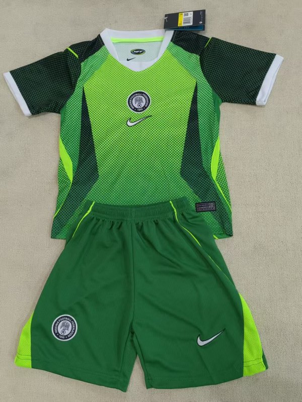 2026 Nigeria Home Kids Soccer Jersey