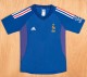 2002 France Home Retro Soccer Jersey