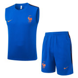 26-27  France High Quality Tank Top And Shorts Suit
