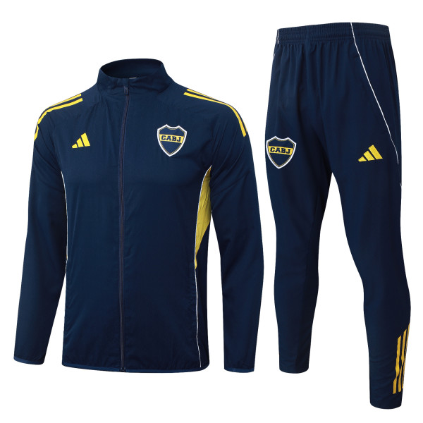 26-27 Boca Juniors High Quality Windbreaker Suit