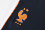 26-27   France High Quality Kids Half Pull Tracksuit