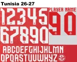 26-27 Tunisia Home Fans Soccer Jersey