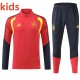 26-27 Spain High Quality Kids Half Pull Tracksuit