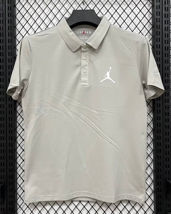 2026 Jordan Grey High Quality Polo Short Sleeve