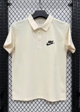 2026 NK Light beige High Quality Polo Short Sleeve