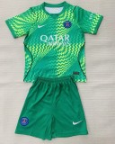 26-27 PSG Green GoalKeeper Adult Suit