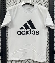 2026 AD White High Quality Pure Cotton Casual T-Shirt