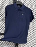 2026 NK Dark blue High Quality Polo Short Sleeve