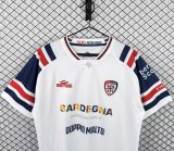 26-27 Cagliari Away Fans Soccer Jersey
