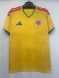 2026 World Cup Colombia Home Fans Soccer Jersey 1:1 Thai Quality