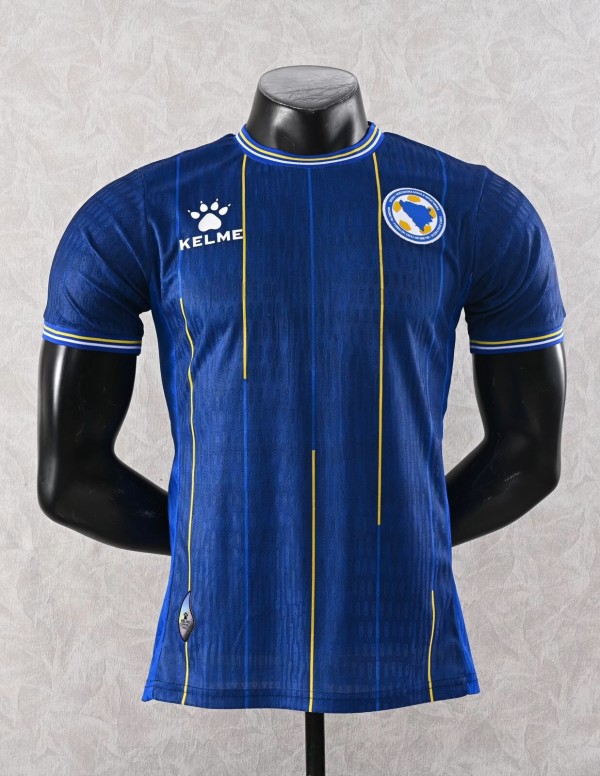 2026 World Cup Bosnia And Herzegovina Home Player Version Soccer Jersey