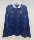 2026 World Cup France Home Long sleeves Fans Soccer Jersey (长袖)