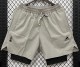 2026 ON Mousy gray Casual Double Layer Short Pants