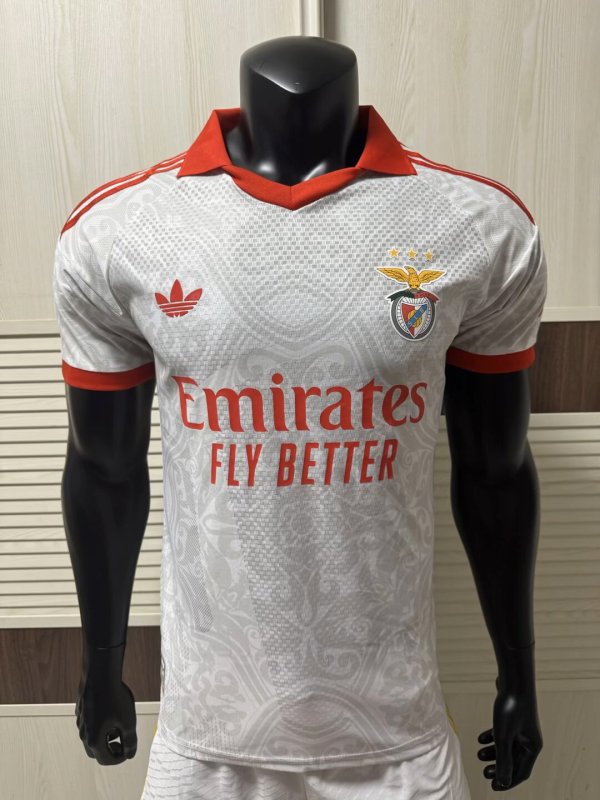 26-27 Benfica Away Player Version Soccer Jersey