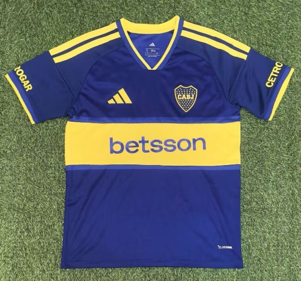 26-27 Boca Juniors Home Fans Soccer Jersey