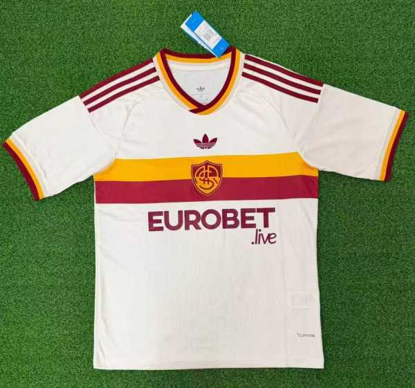 26-27 Roma Away Fans Soccer Jersey