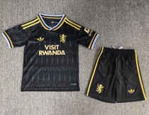 26-27 Aston Villa Away Kids Soccer Jersey