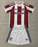 26-27 River Plate Away Kids Soccer Jersey