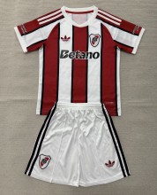 26-27 River Plate Away Kids Soccer Jersey