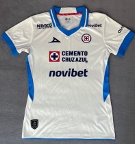 26-27 Cruz Azul Away Women Fans Soccer Jersey (女)