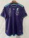 2026 F1 Benz New Pattern Short Sleeve Racing Suit