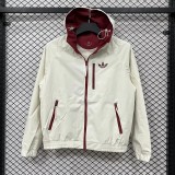 2026 AD White Windbreaker