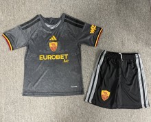 26-27 Roma Third Kids Soccer Jersey