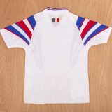 1996-1997 France Away Retro Soccer Jersey
