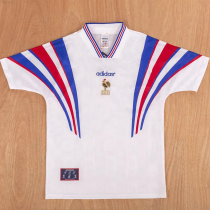 1996-1997 France Away Retro Soccer Jersey 1996-1997 France Away Retro Soccer Jersey