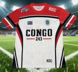 26-27 Congo White Red Special Edition Fans Soccer Jersey