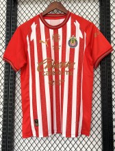26-27 Chivas Guadalajara Red White Special Edition Fans Soccer Jersey