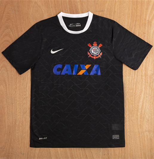 2012-2013 Corinthians Away Retro Soccer Jersey