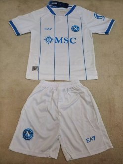 26-27 Napoli Away Kids Soccer Jersey