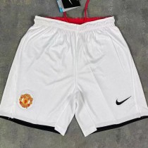 2007-2008 Man Utd White Retro Shorts Pants 2007-2008 Man Utd White Retro Shorts Pants