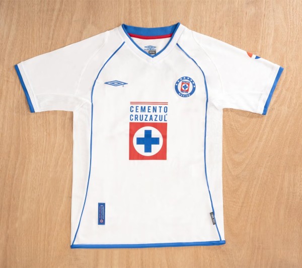 2002-2003 Cruz Azul Away Retro Soccer Jersey