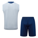 26-27 Man City High Quality Tank Top And Shorts Suit