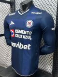 26-27 Cruz Azul Third Long Sleeve Player Version Soccer Jersey*长袖球员