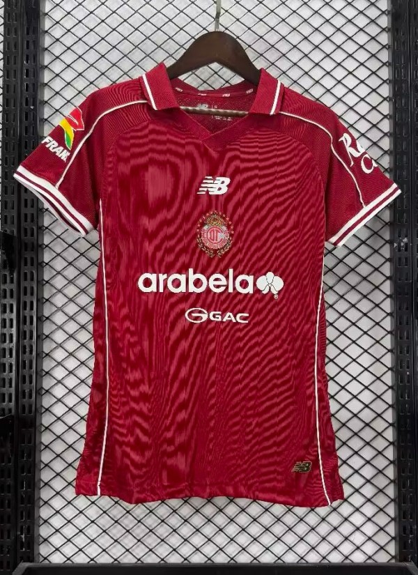 26-27 Toluca Home Women Player Version Soccer Jersey (女)