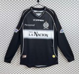 2002 Club Olimpia Away Long Sleeve Retro Soccer Jersey