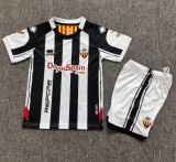 26-27 CD Castellon Home Kids Soccer Jersey