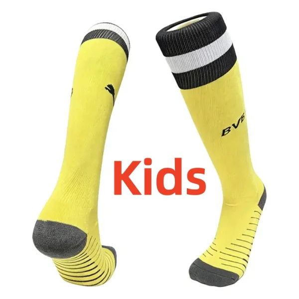 26-27 Dortmund Home Kids Socks