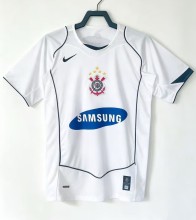 2005-2006 Corinthians Home Retro Soccer Jersey