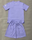 26-27 Rangers Purple GoalKeeper Kids Soccer Jersey
