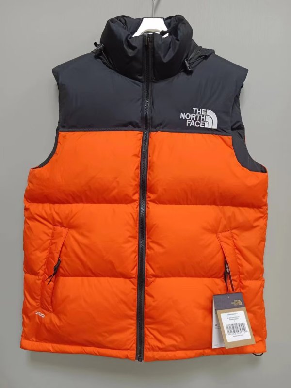 2026 TNF Orange New Pattern Vest Cotton Jacket