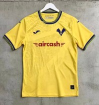 26-27 Verona Away Fans Soccer Jersey 26-27 Verona Away Fans Soccer Jersey