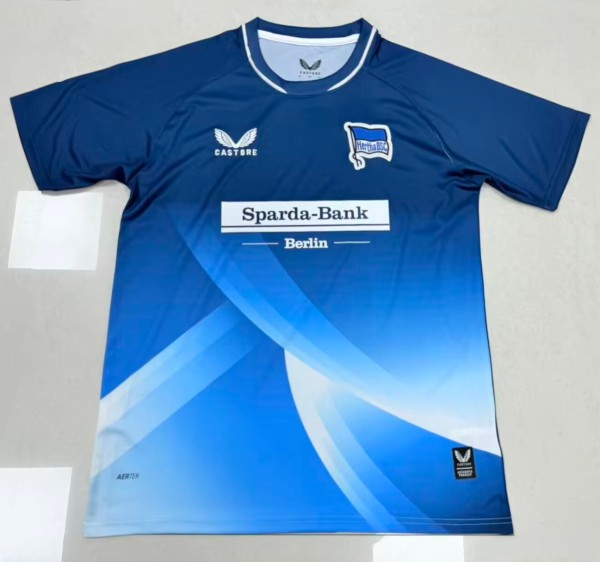 26-27 Hertha Berlin Away Fans Soccer Jersey