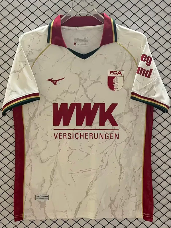 26-27 Augsburg FC Home Fans Soccer Jersey